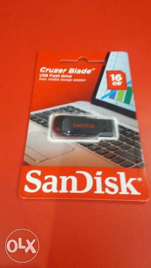 16 GB Pendrive,Brand New Sandisk (sealed pack)