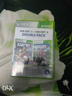 A complete package of FAR CRY 3 Nd FAR CRY 4 for XBOX 360!