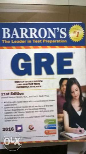 Barron's GRE General Test Guide with CD-ROM