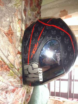 Black And Red Leyden 24 Full Face Helmet