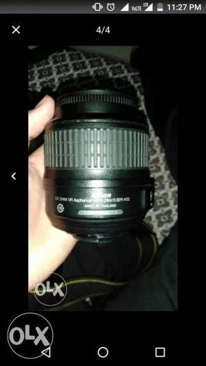 Black Nikon Camera Lens Screenshot