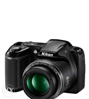 Black Nikon Compact Digital Camera