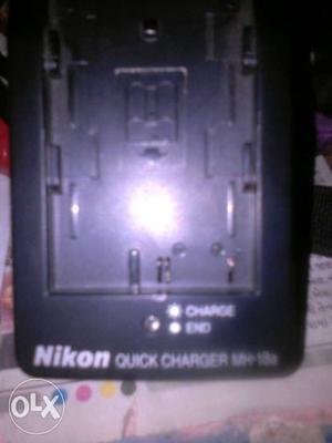 Black Nikon Quick Charger
