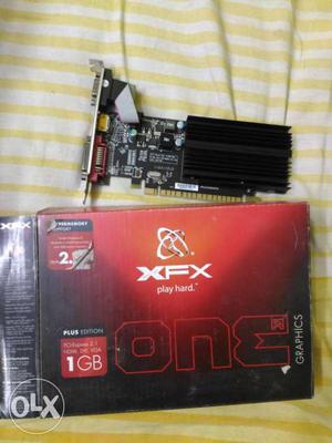 Black One XFX Graphics Card With Box