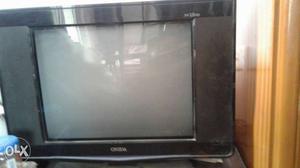 Black Onida CRT TV