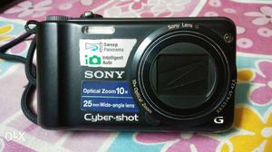 Black Sony Cyber-Shot Point-and-shoot Camera