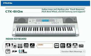 CASIO CTK 810 keyboard in good condition with