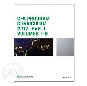 CFA PROGRAM CURRICULUM  LEVEL I VOLUMES 1-6