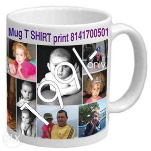 Cup T Shirt Print