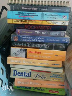 Dental books,will sell all or individual