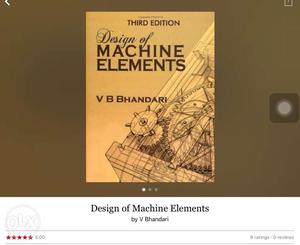 Design Of Machine Elements VB Bhandari