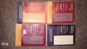Engineering mathematics II,III,IV and IV Books. 4
