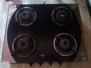 Four Burner Gas Stove In Good Working Condition
