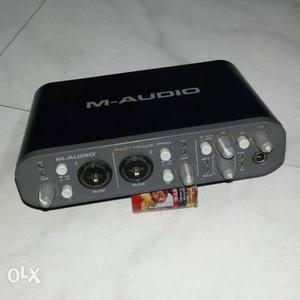 M audio sound card fast track pro 4 × 4 midi