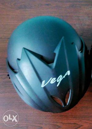 Matt Black Vega Helmet