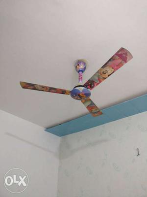 Minnie Mouse Three-bladed Ceiling Fan