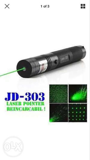 New Rechargeable High Power Laser Light with