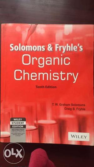 Organic Chemistry Tenth Edition By Solomons & Fryhle's Book