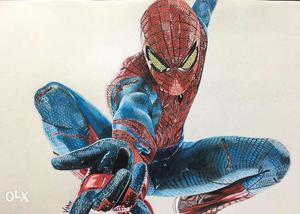 Original Color Sketch "Spiderman"
