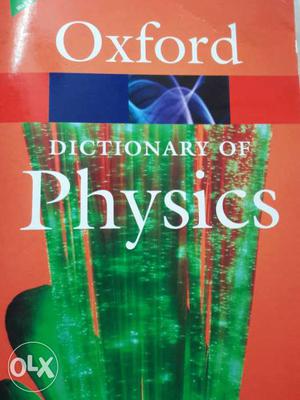 Oxford Dictionary Of Physics