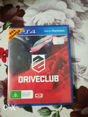 PS4 Drive Club Game Case