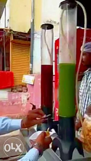 Paani Puri Vending Machine. Completely Hands-free.