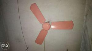 Pink 3-bladed Ceiling Fan