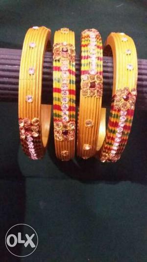 Rajasthani wooden bangles
