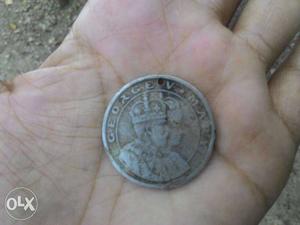 Round Silver George V Coin