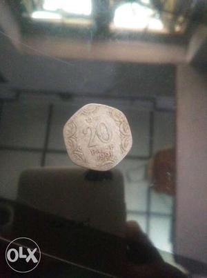 Scallop Silver 20 Coin