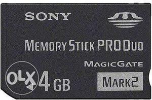 Sony PSP Memory Stick PRO Duo 4-GB Mark 2
