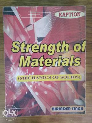 Strength of material for civil engineering