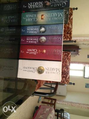 The complete set of the song of ice and fire,