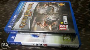 Two genuine ps vita games, as good as new.