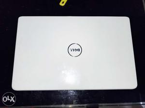 White Dell Laptop