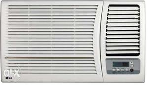White LG Window Type Air Condition