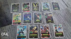Ben 10 cards (13) heroes and villians at low