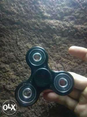 Black Tri-spinner Fidget Toy