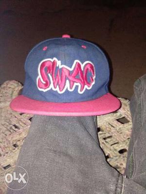 Blue And Red Swag Fit Cap