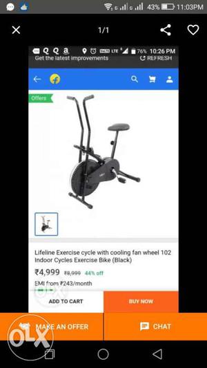 Brand new exercise bike look exactly same as