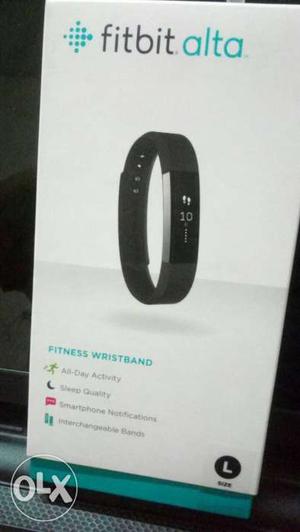 Brand new, packed Fitbit Alta large black for