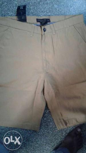 Brown Khaki Shorts