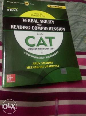 Cat verbal ability book unused... brand new