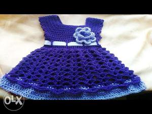 Crochet baby dress for boy and girl, with socks, available