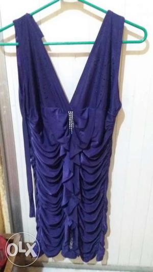 Dark violet one piece. you can wear it with jeans