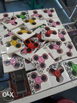 Fidget spinner with hot sizzling colors availble
