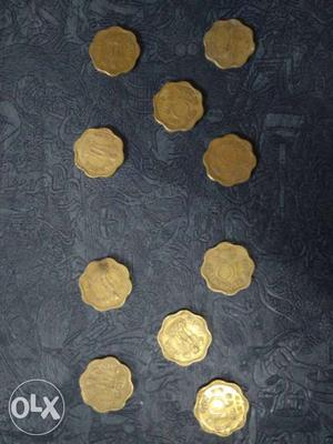 Gold Indian Collectible Coins Lot