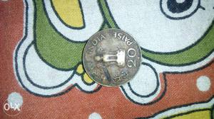 Old Antique Coin. 20 paise