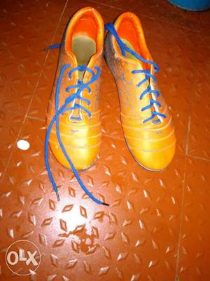 Orange Athletic Shoes