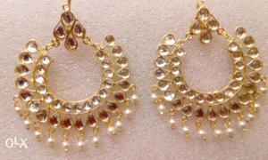 Pair Of kundan Earrings